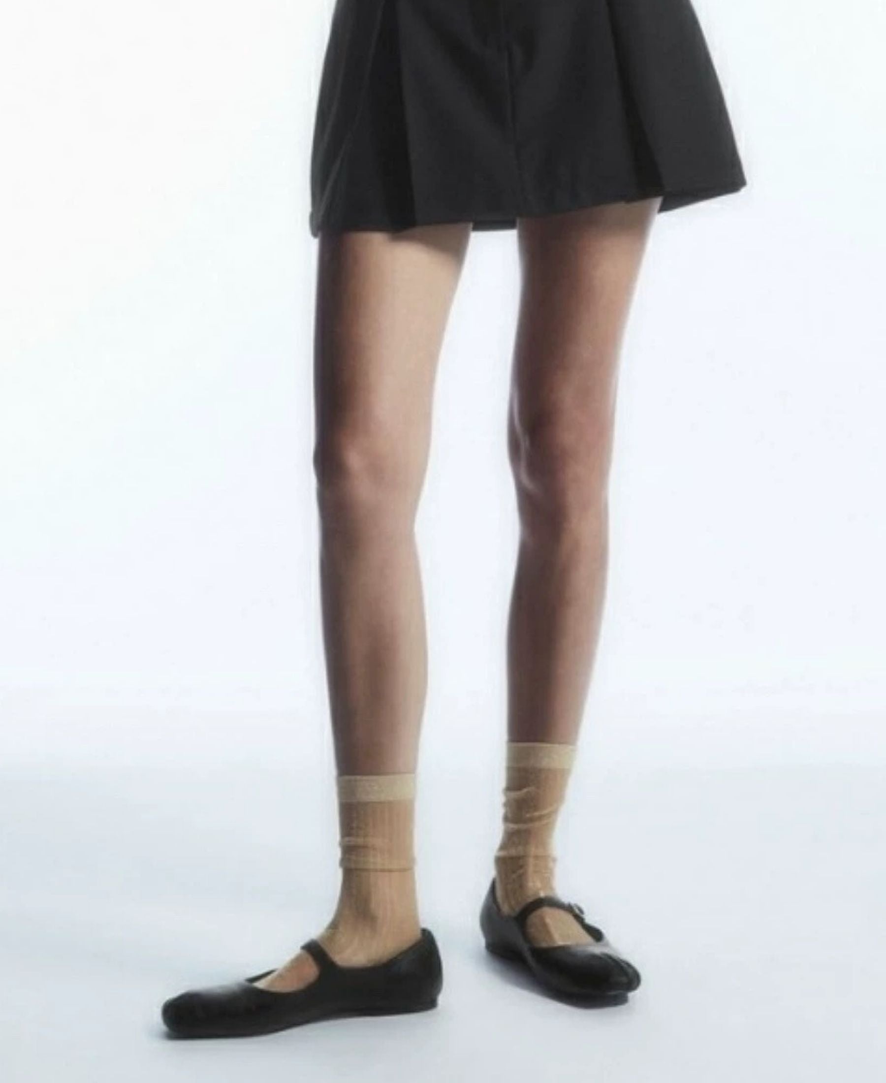Women's Sparkling Ribbed Socks Aura