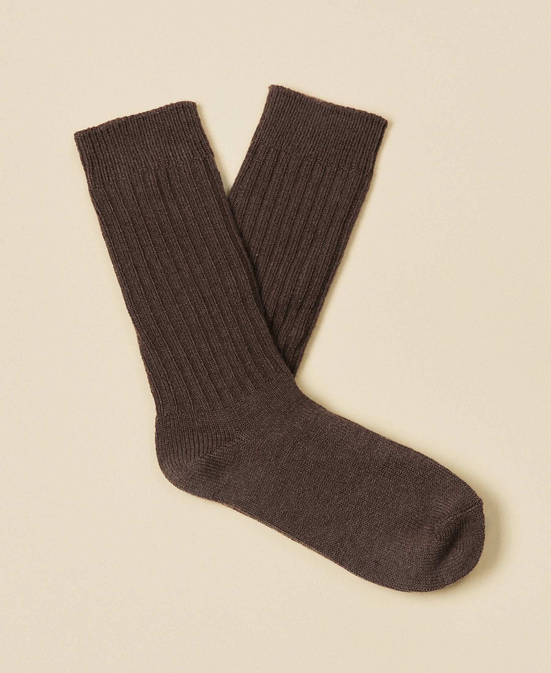 Women's Merino Wool Socks Dekra - Espresso