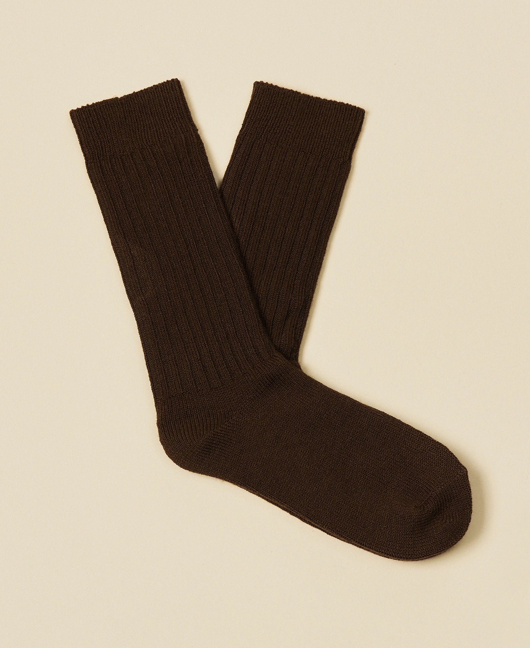 Women's Merino Wool Socks Dekra - Umber