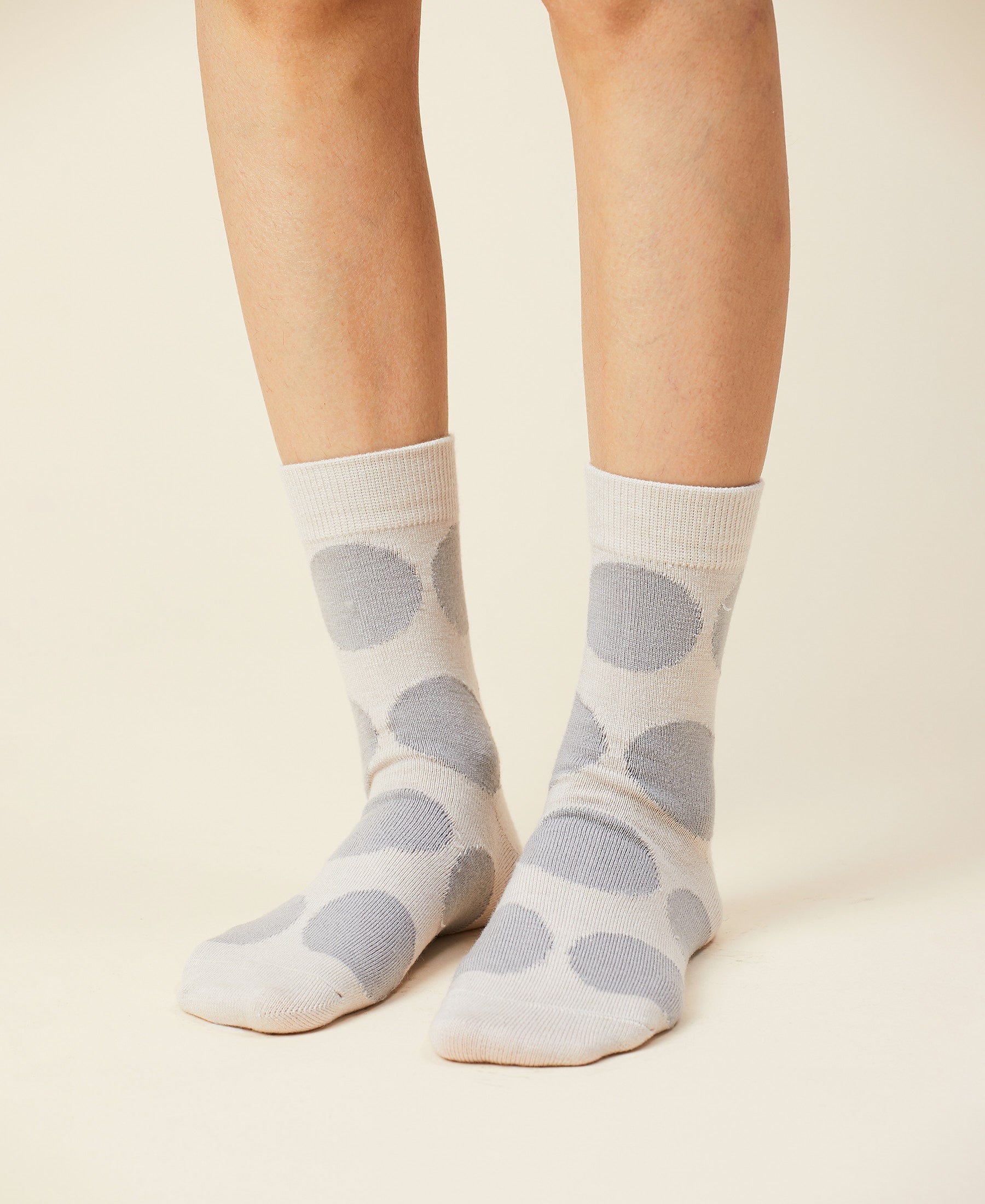 Women's Polka Dots Wool Socks Lisa