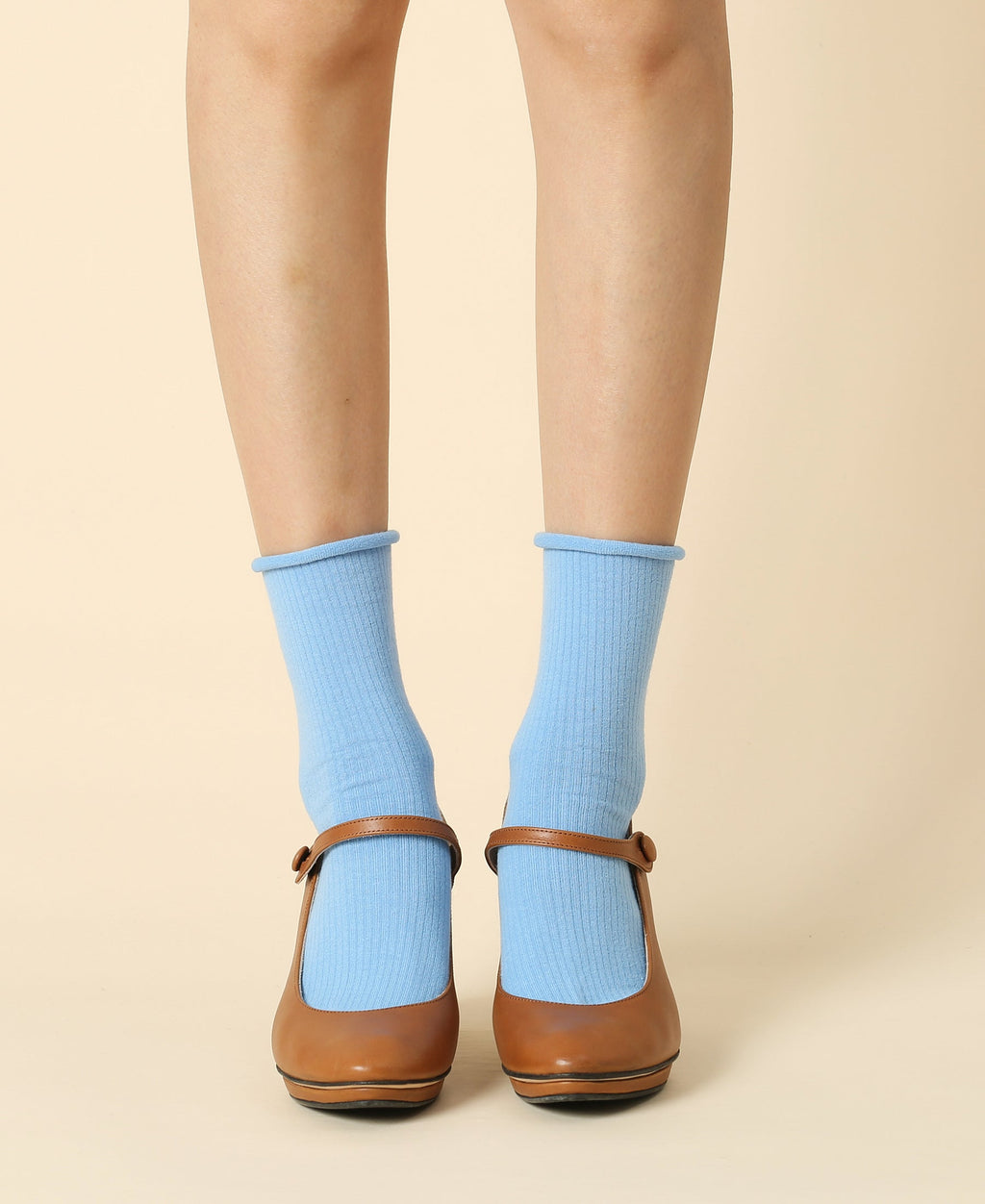 Women's Cotton Socks Weekend - Babyblue