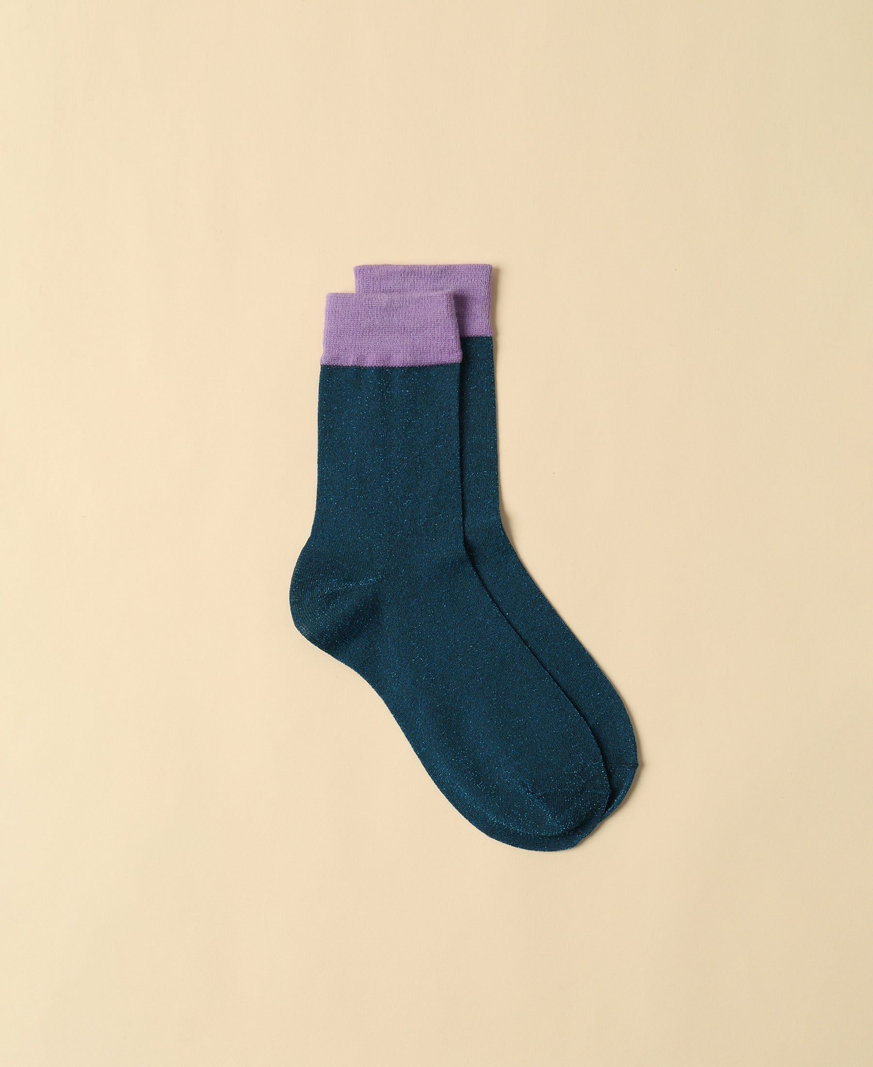 Women's Sheer Socks Noe - DarkCyan