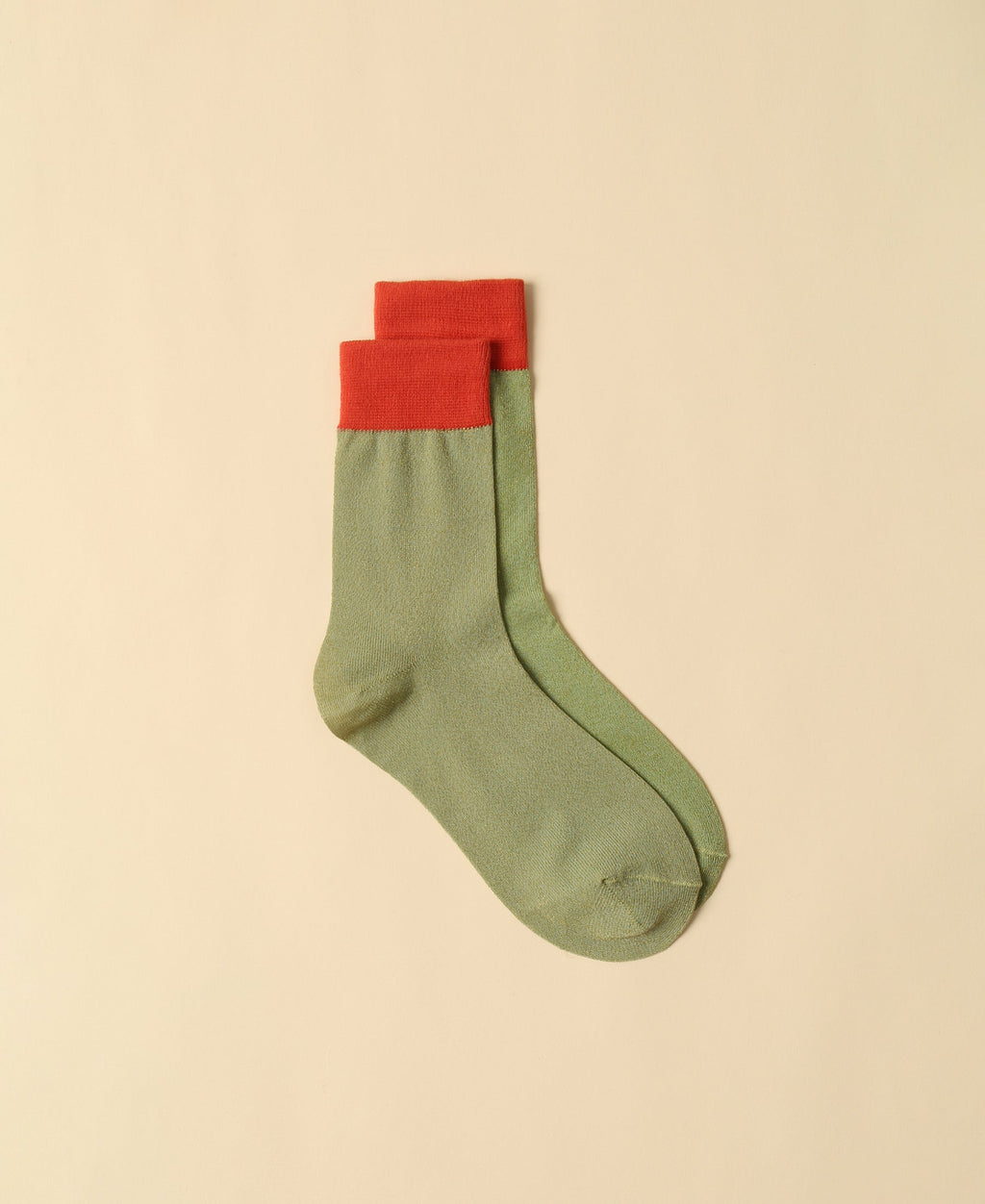 Women's Sheer Socks Noe - Olive