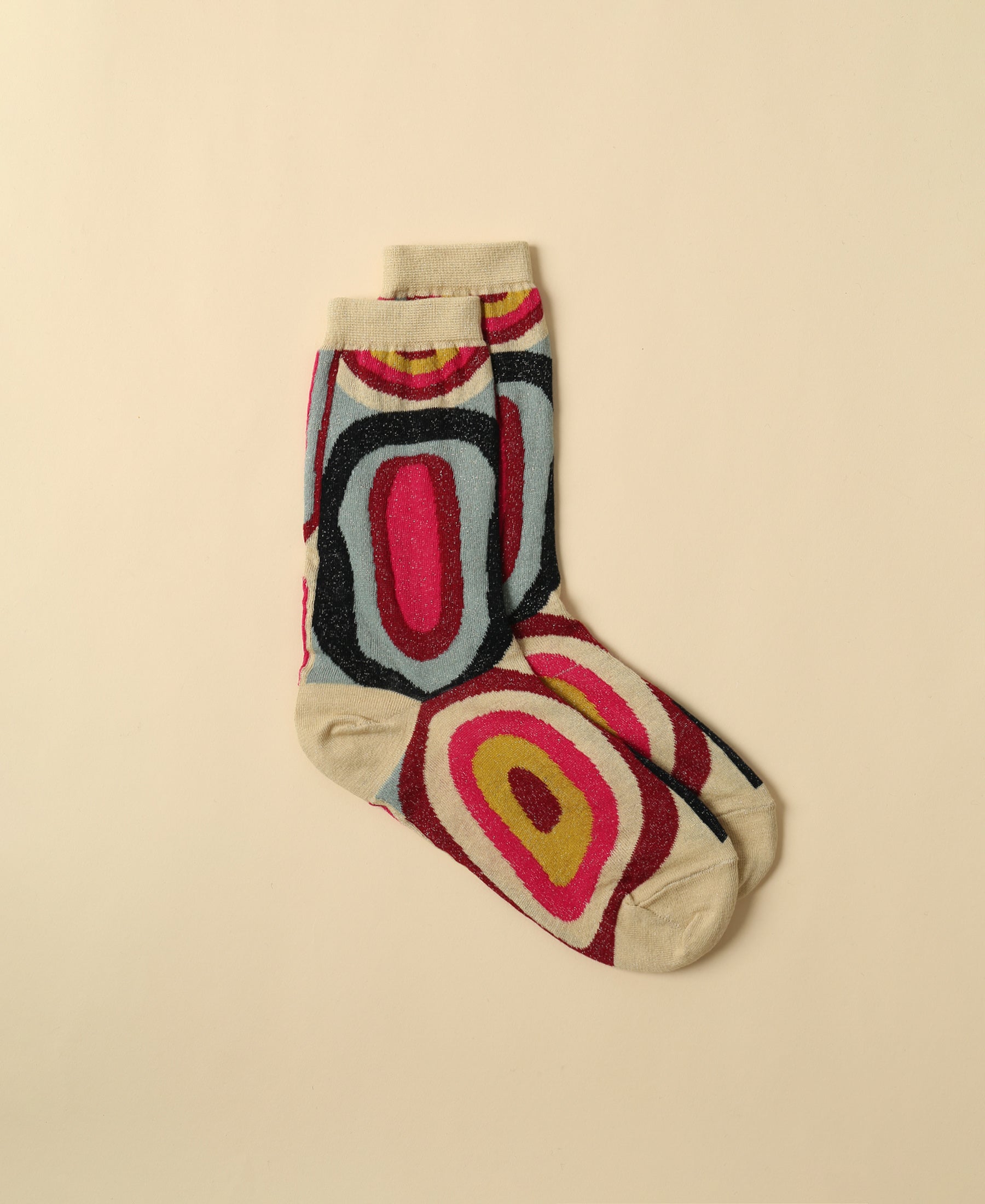 Women's Abstractionist Sheer Socks