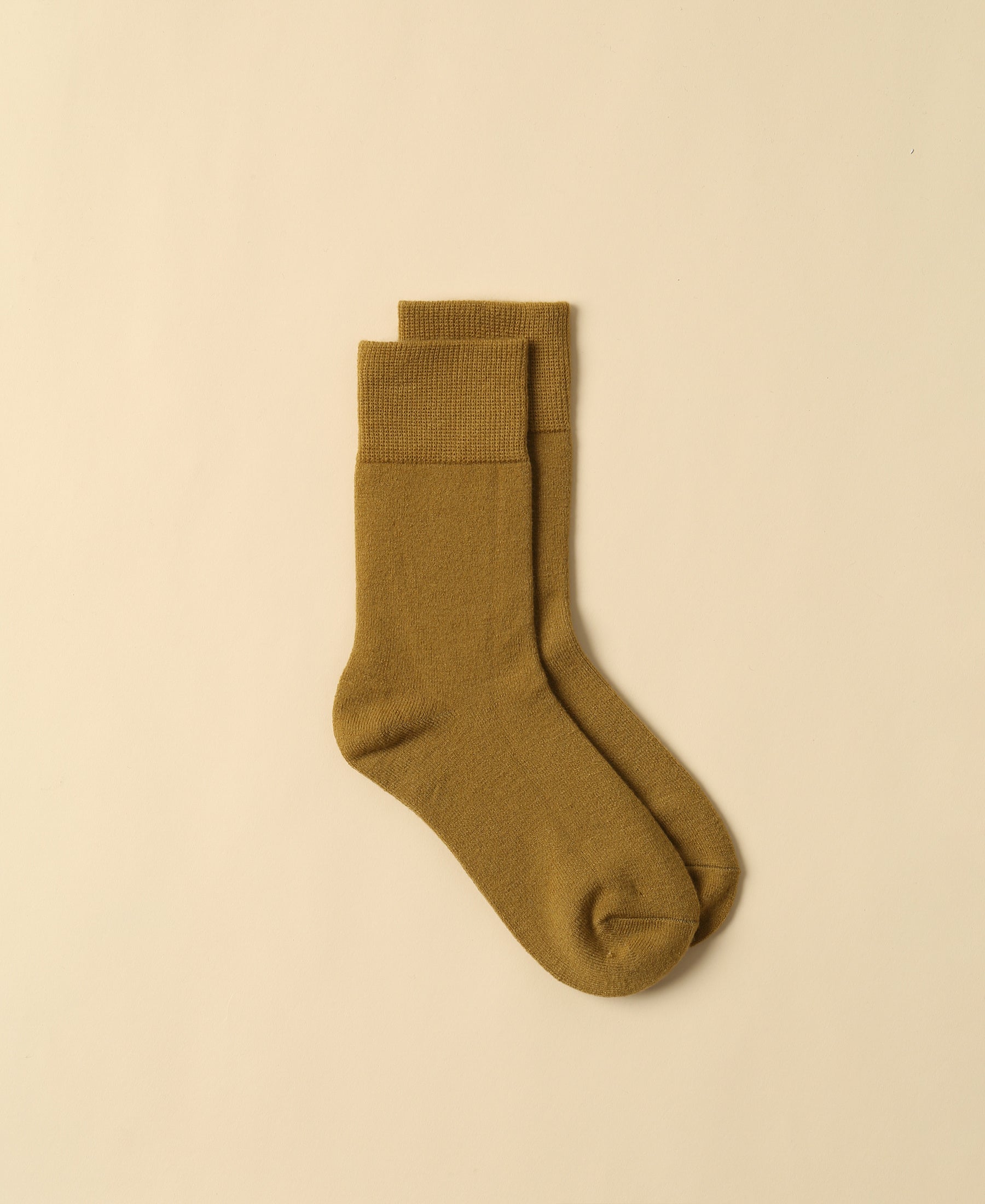 Women's Wool Crew Sock Clyde - Avocado