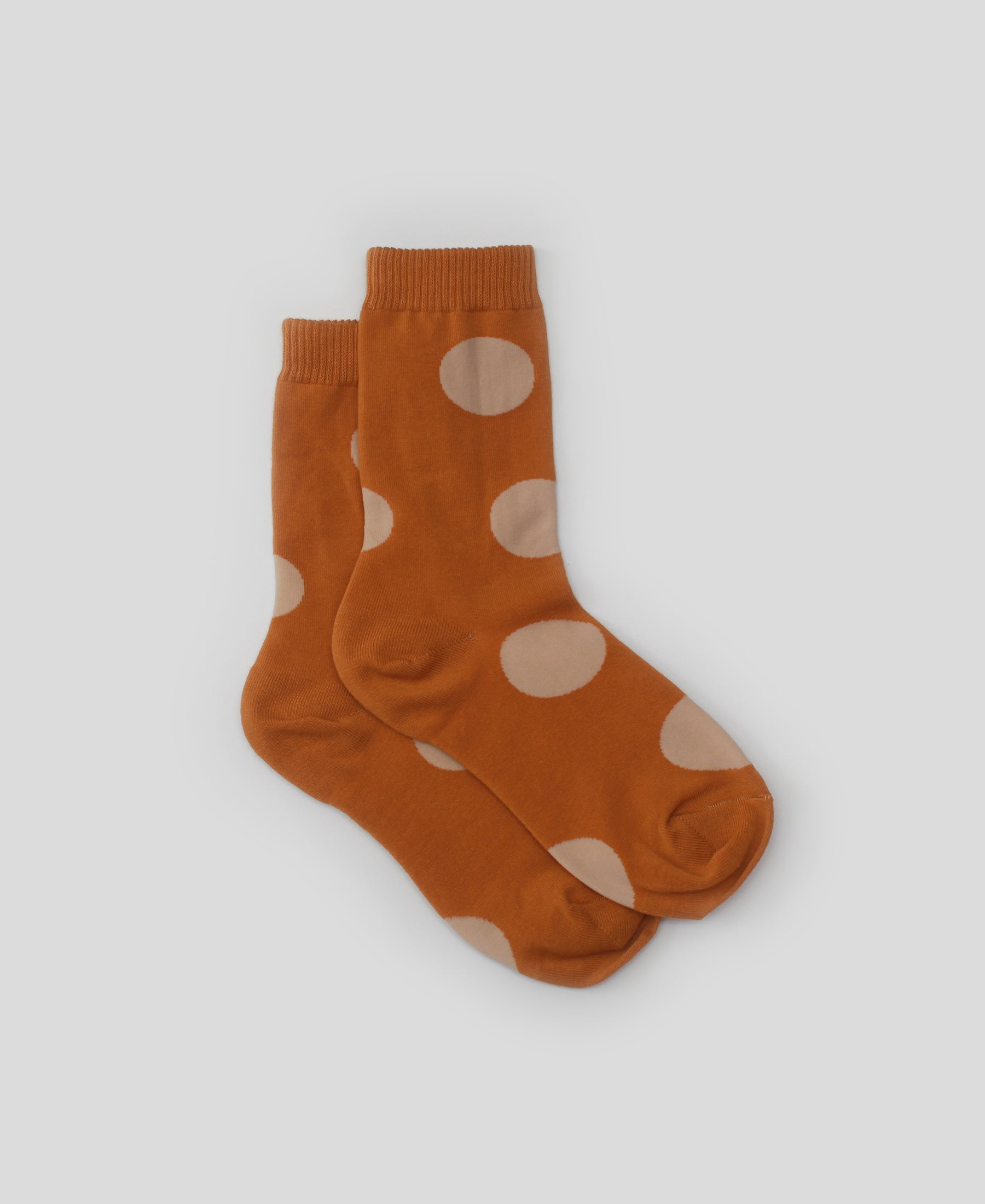 Women's Polka Dot Cotton Socks - Sienna