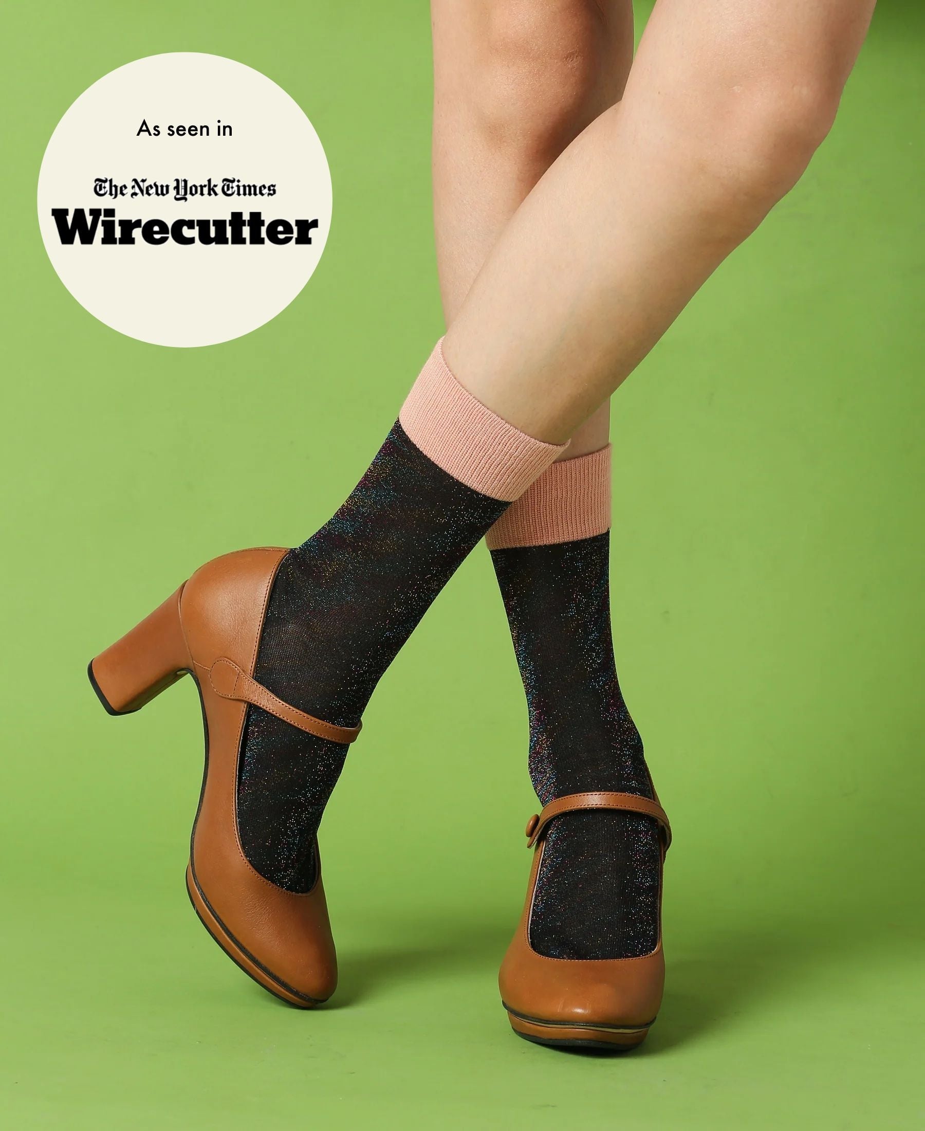 Women's Sheer Socks Noe - Black