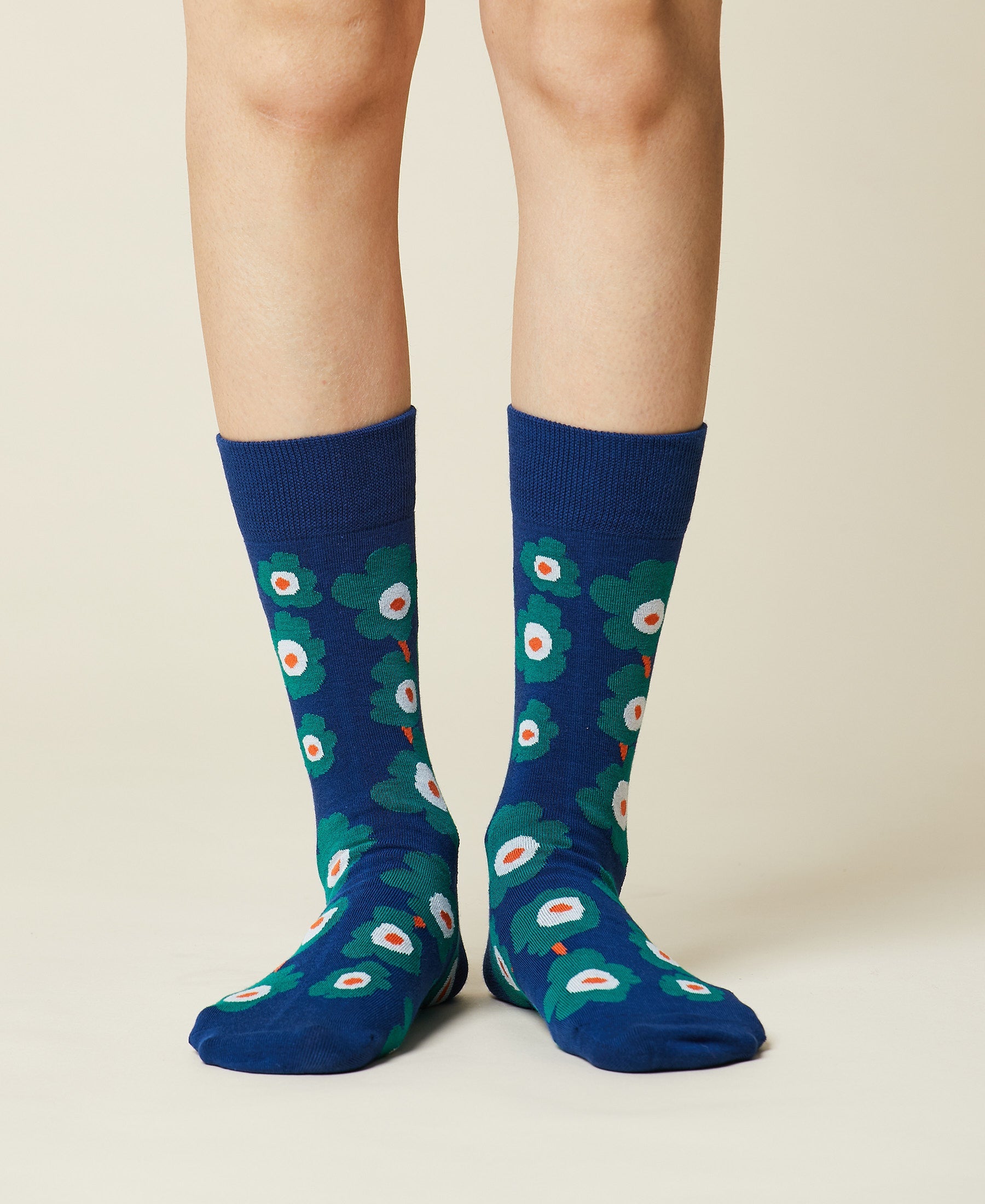 Women's Blossom Flowers Cotton Socks
