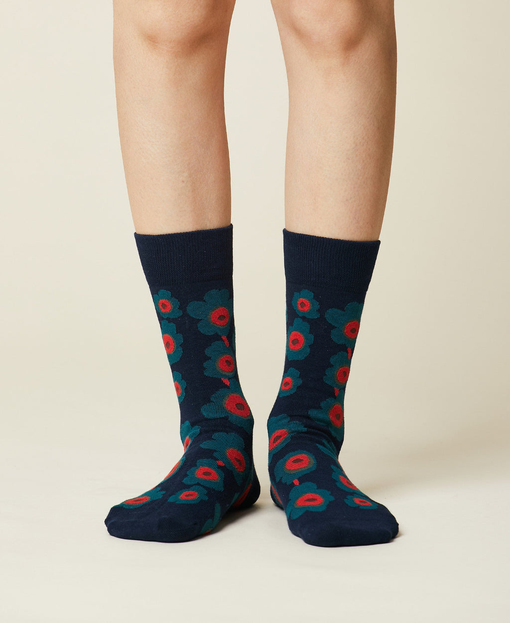 Women's Blossom Flowers Cotton Socks