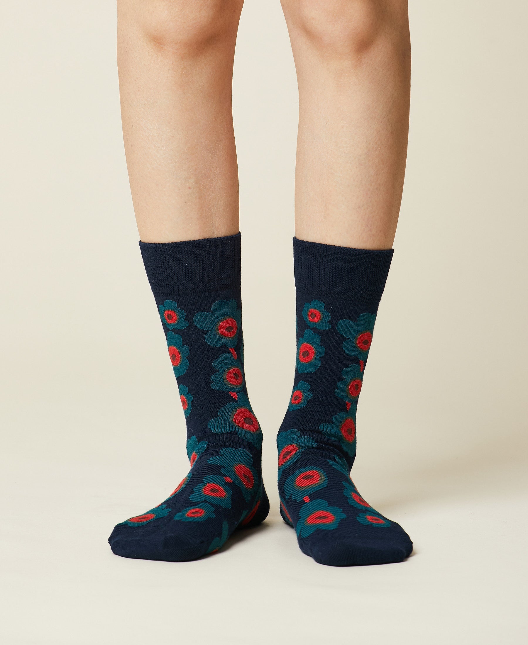 Women's Blossom Flowers Cotton Socks